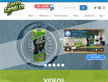 Tablet Screenshot of greengobbler.com